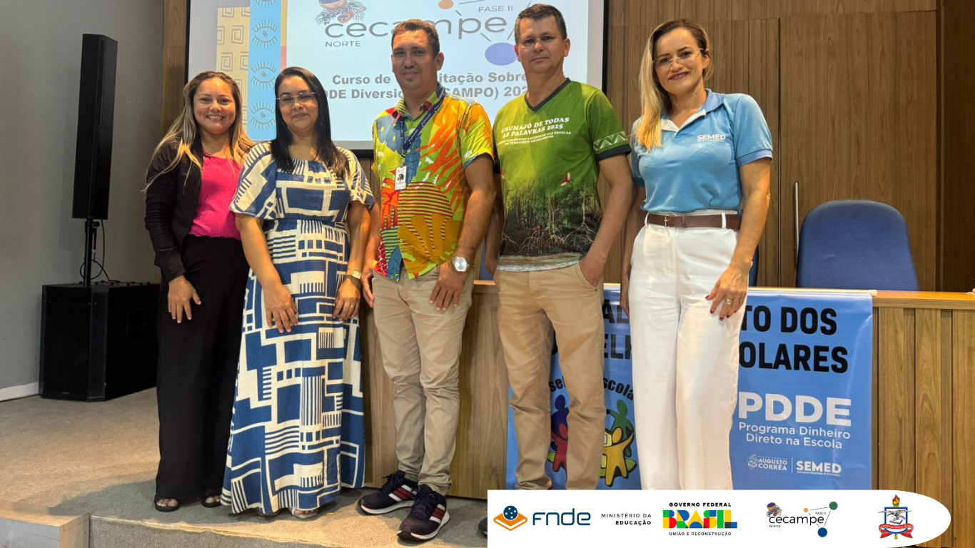 Formação PDDE Equidade - Diversidade - Campo de cunho presencial no município de Augusto Corrêa (PA)